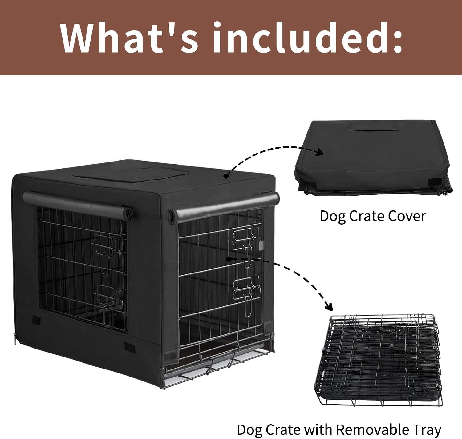 2 Door Dog Crate