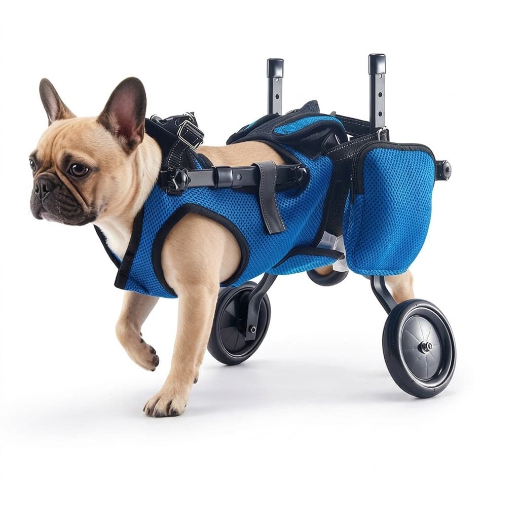 Adjustable Dog Wheelchair for Small Pets – Sturdy & Comfortable