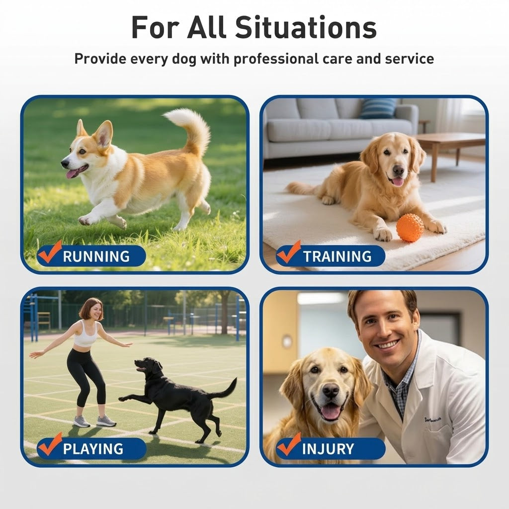 Adjustable dog knee stabilizer2