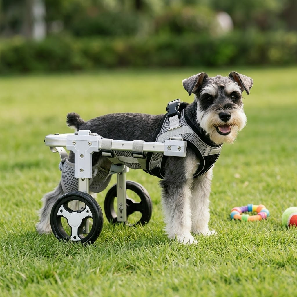 Adjustable dog wheelchair/3