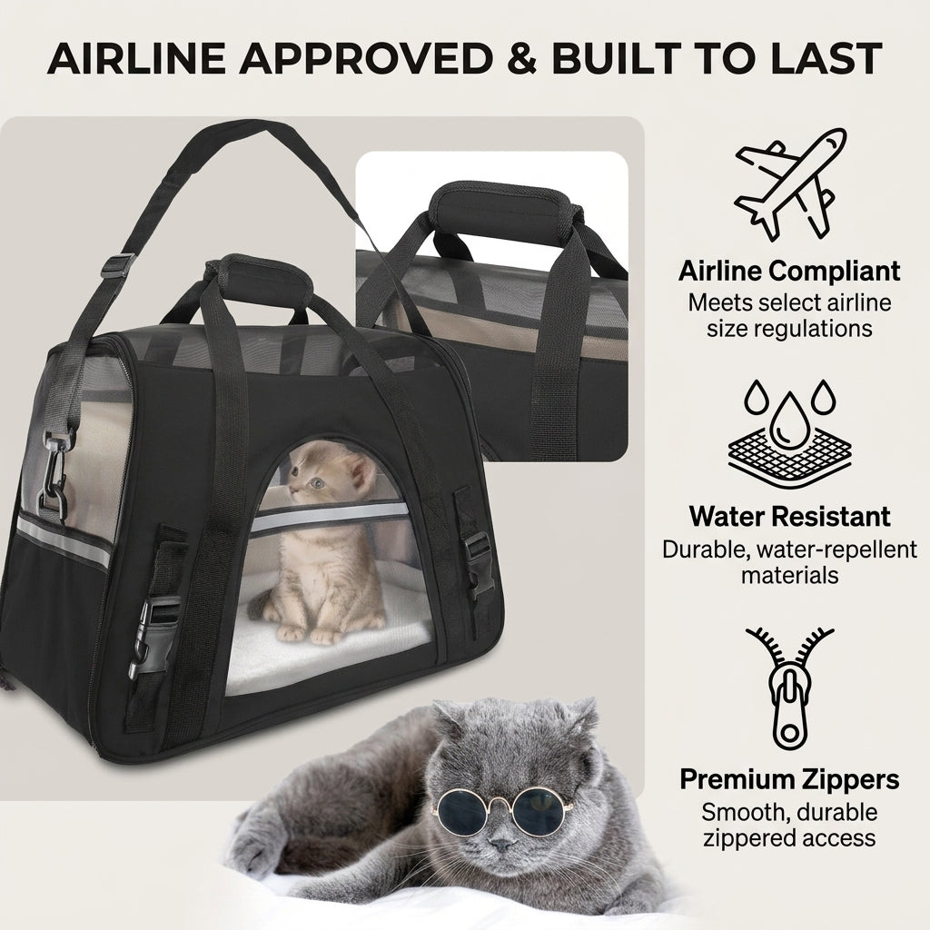 Airline pet carrier