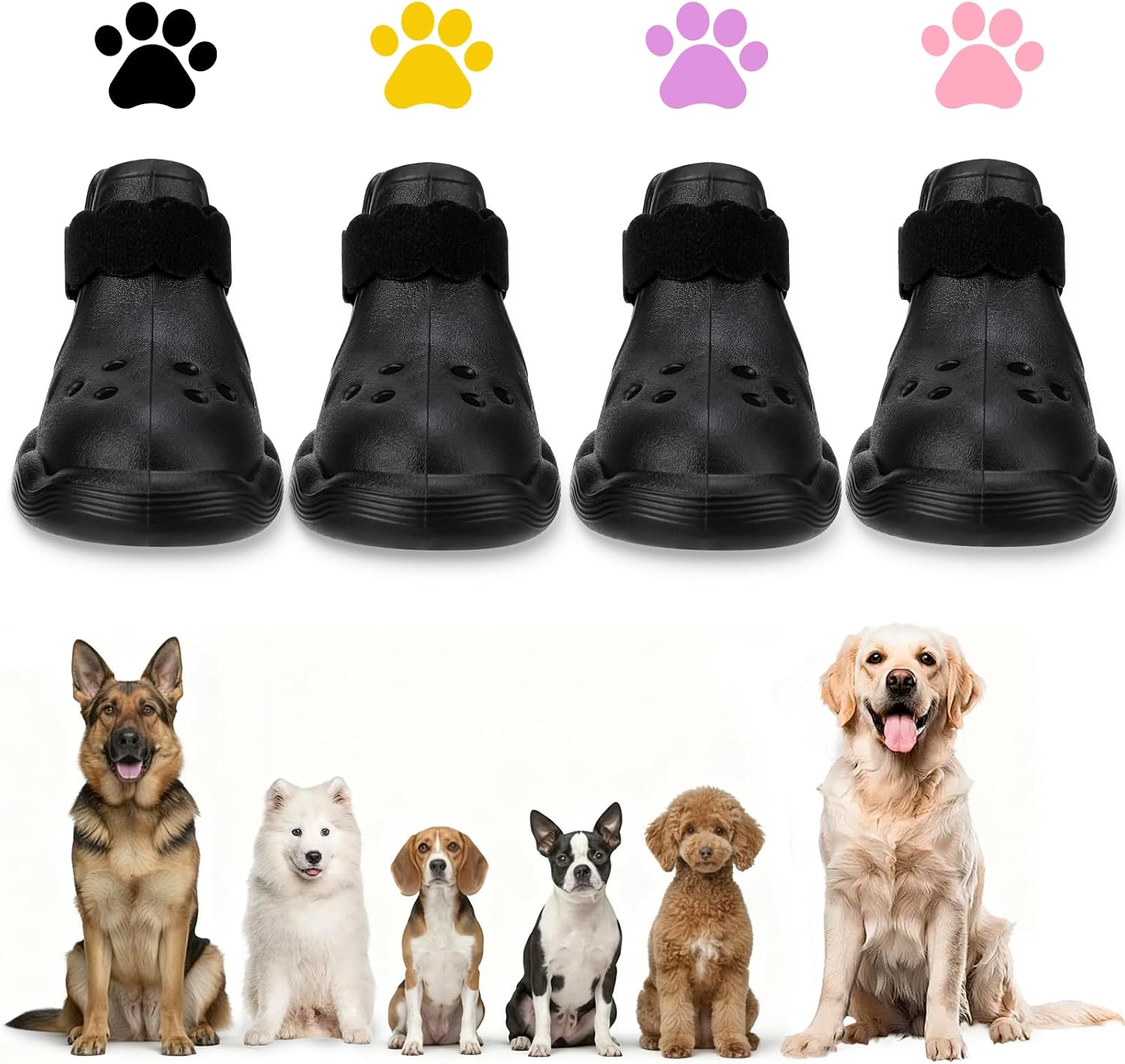 All season dog paw protectors