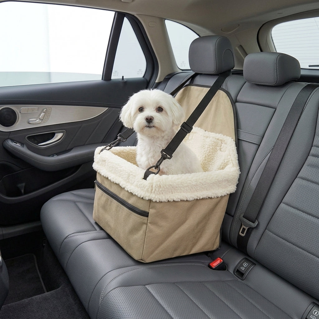 Anti slip dog car seat