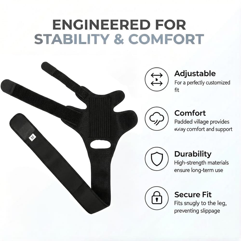 Breathable dog leg wrap