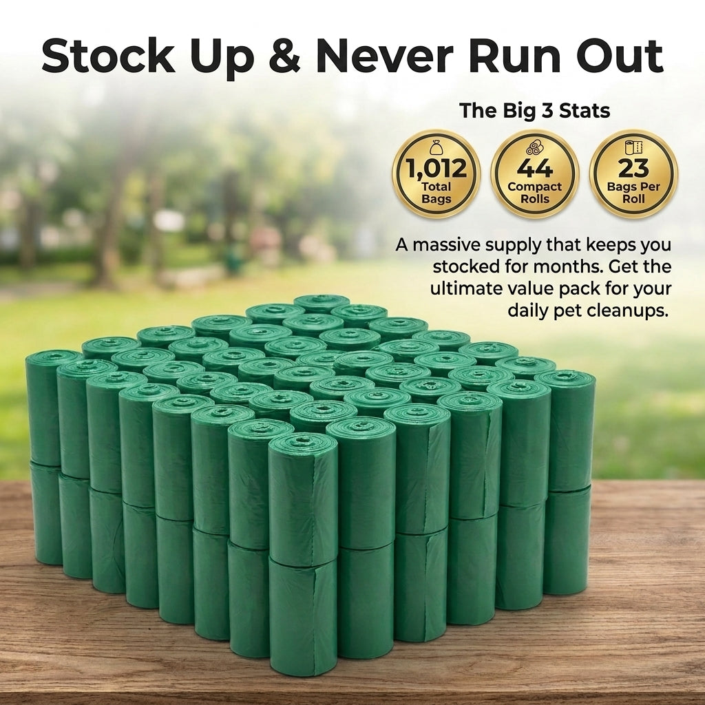 Bulk dog poop bags
