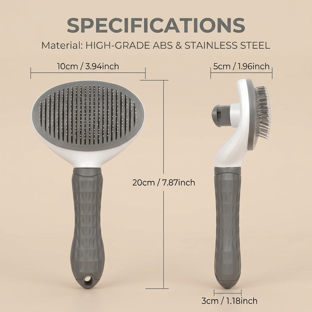 Cat grooming brush