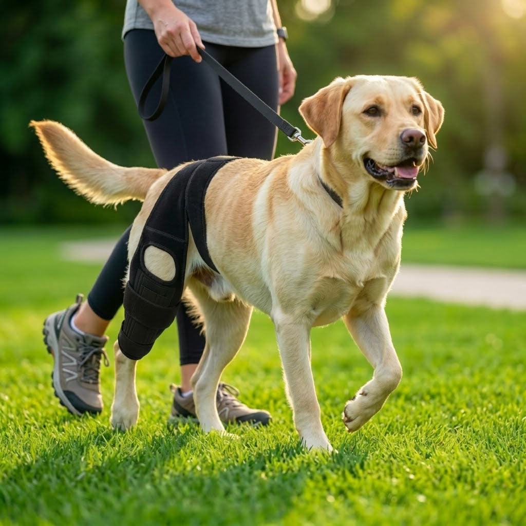 Comfortable dog brace for hind legs1