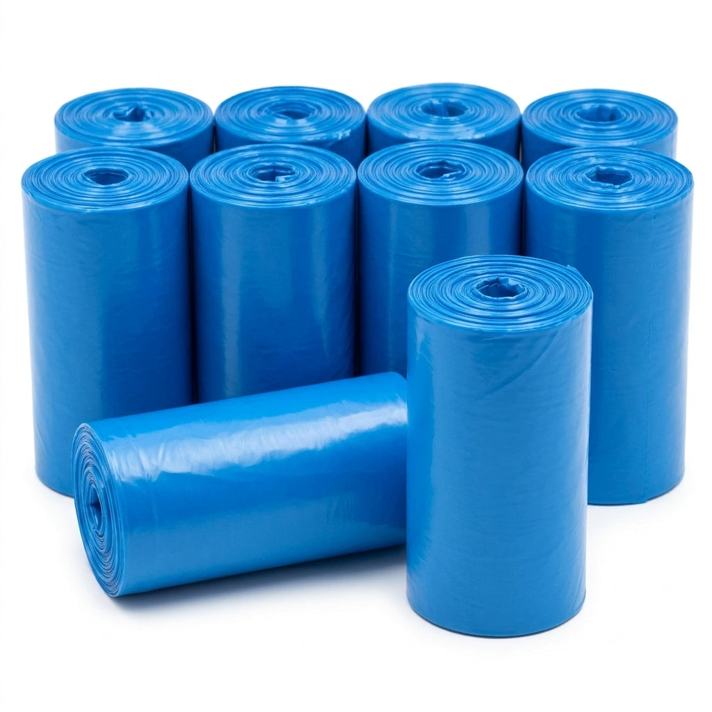 Coreless dog poop bag refills