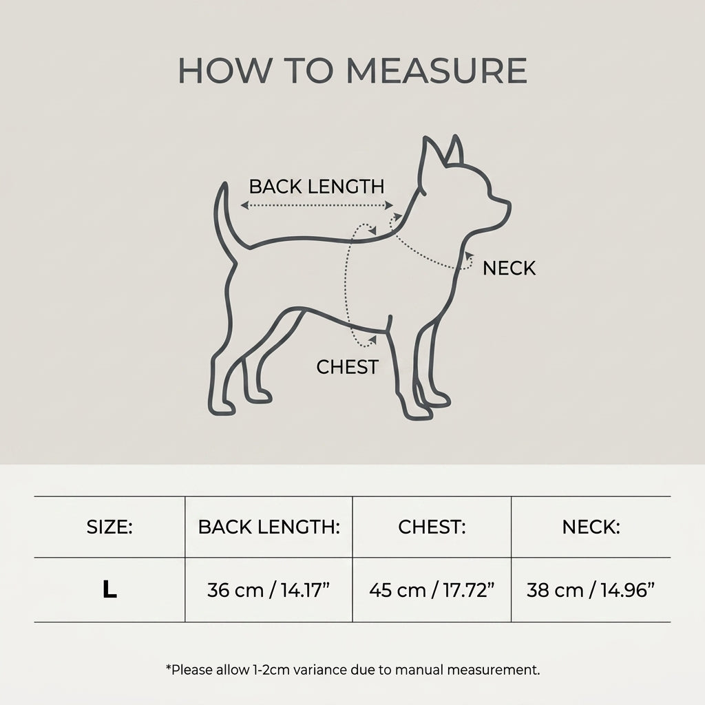 Cotton dog clothes