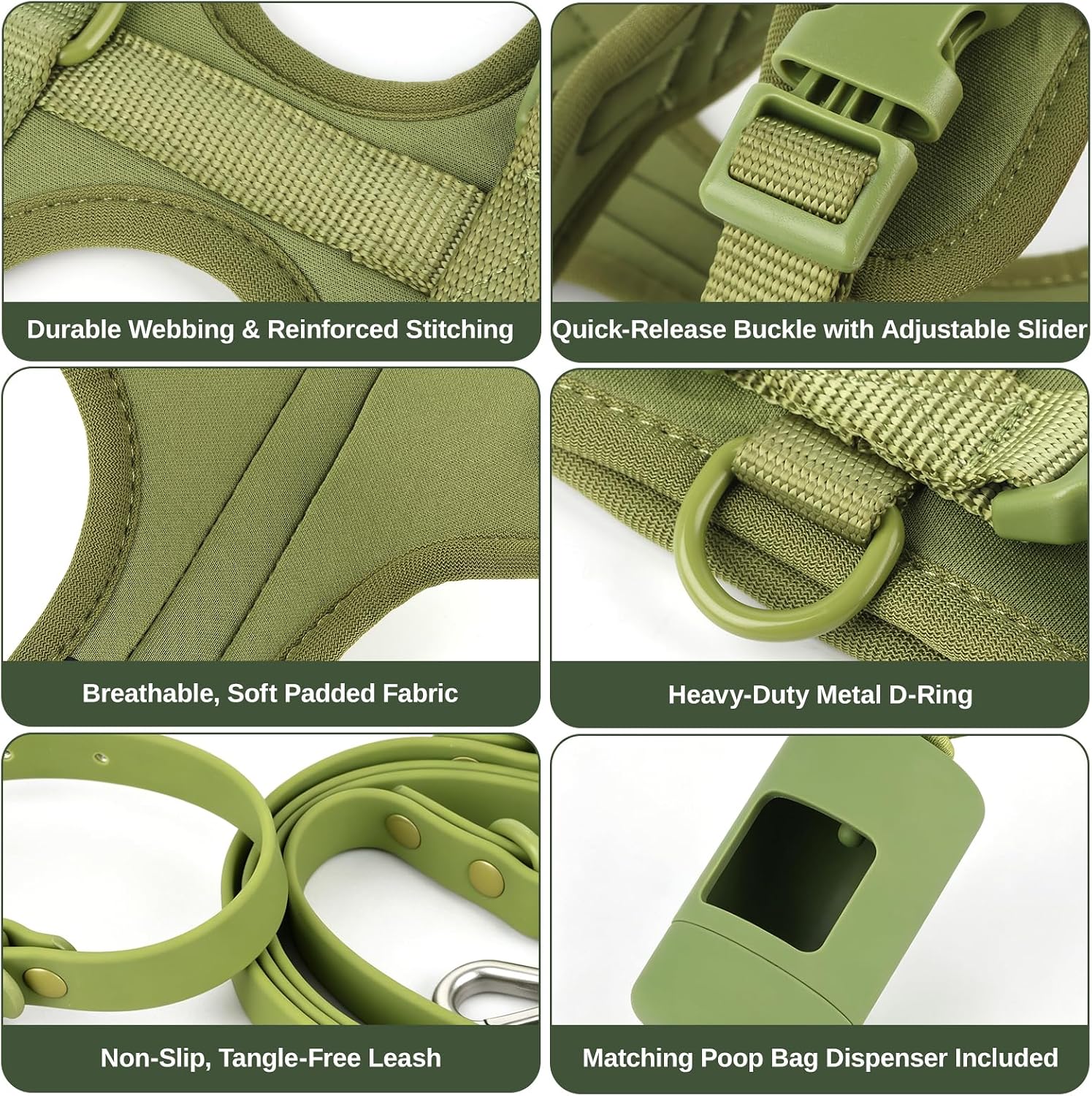Dog Harness Set