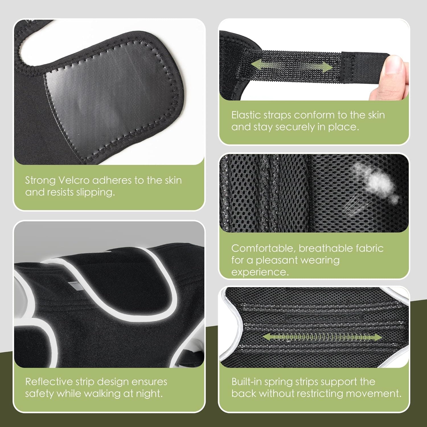Dog back brace for spinal pain