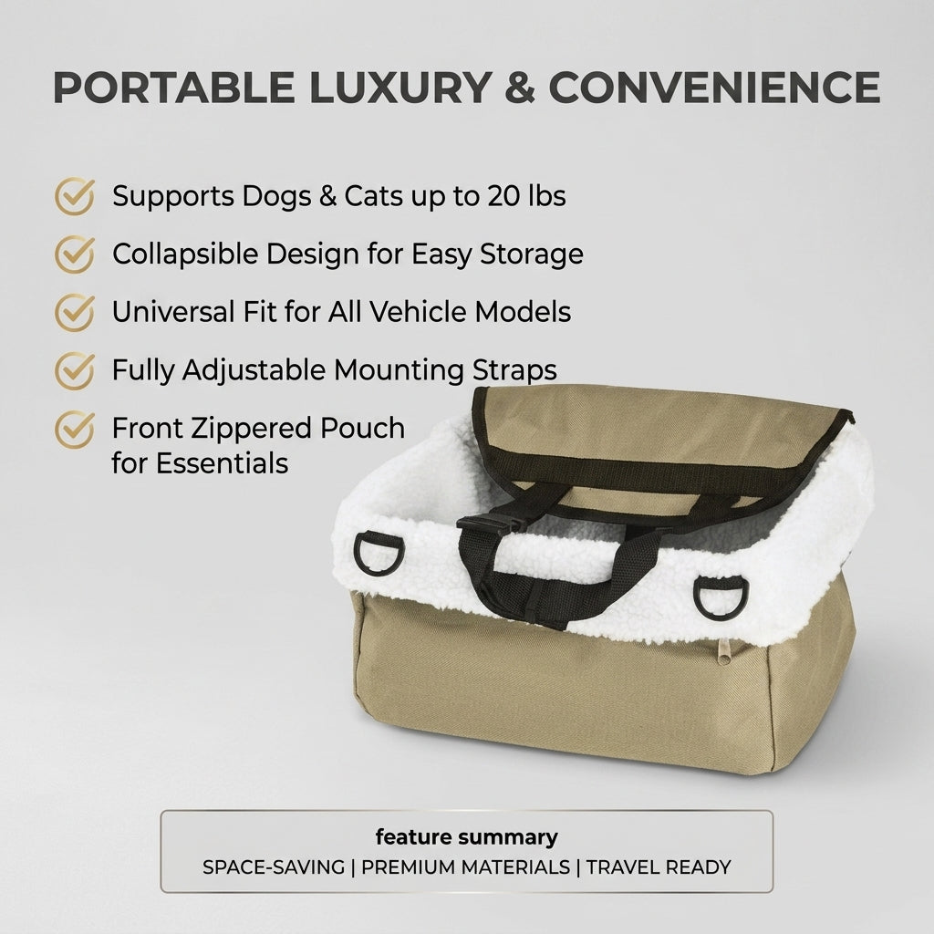 Dog booster seat up to 20 lbs