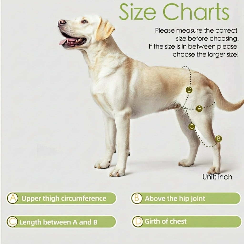 Dog leg brace for arthritis