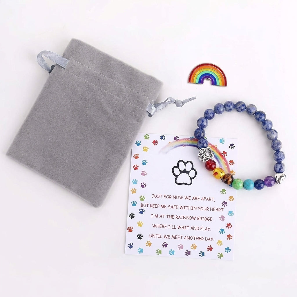 Dog memorial bracelet