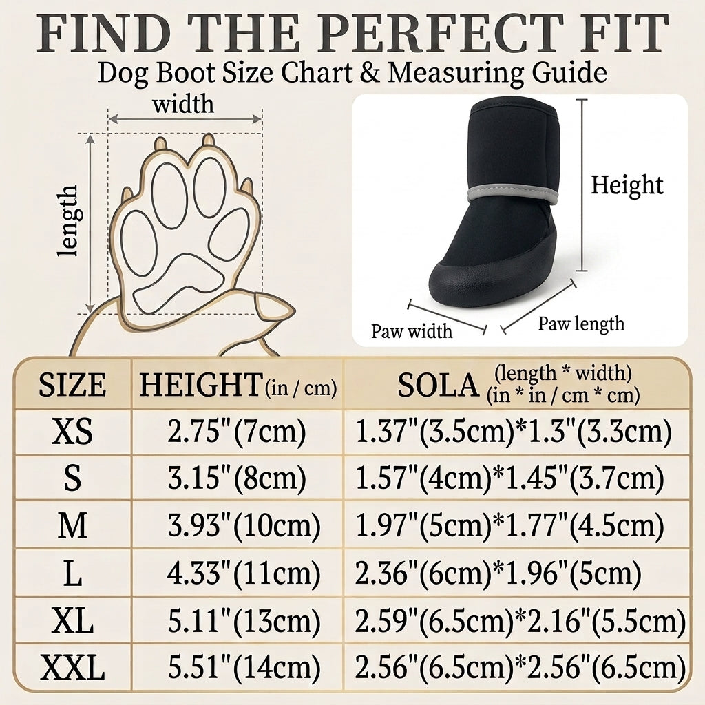 Dog paw protectors