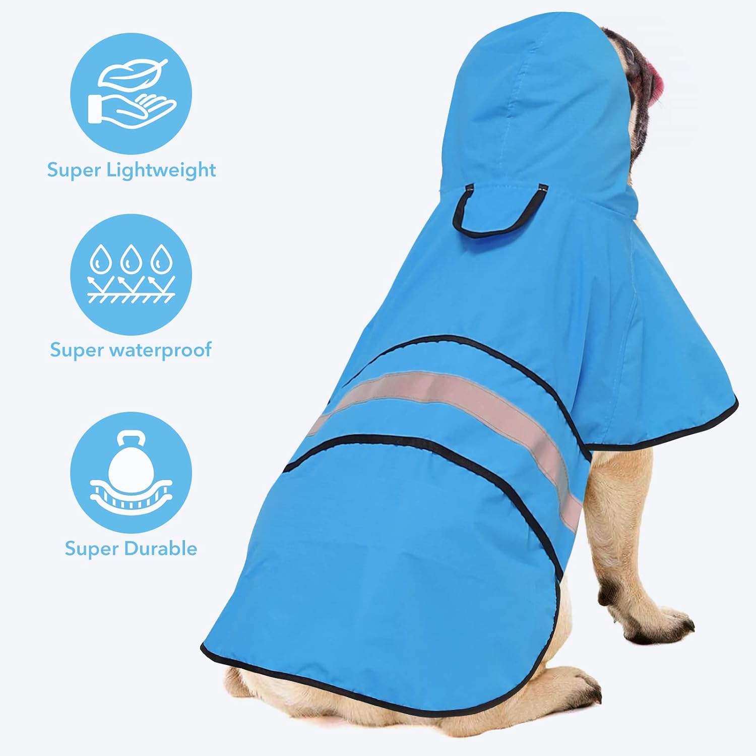 Dog rain poncho