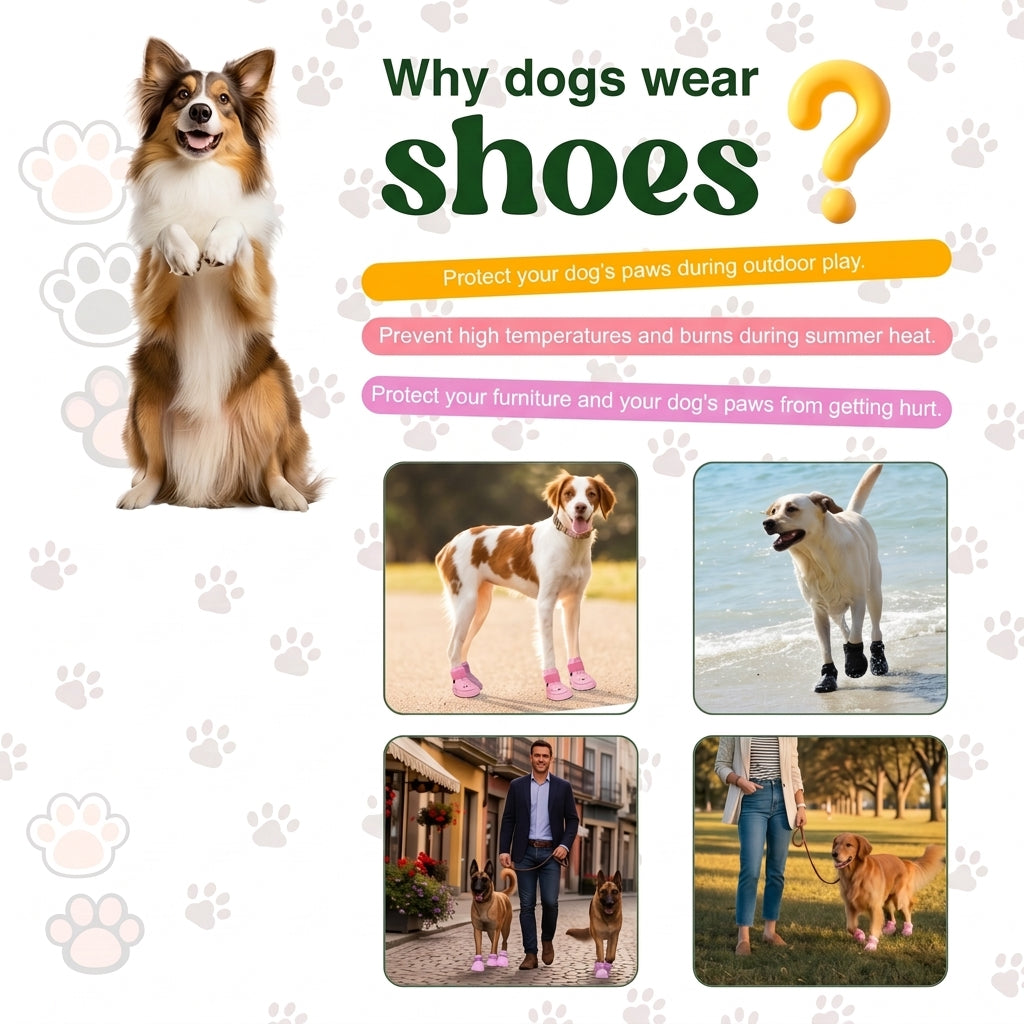 Dog shoes for hardwood floors