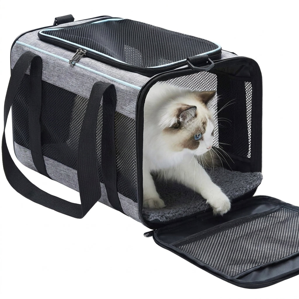 Foldable pet carrier