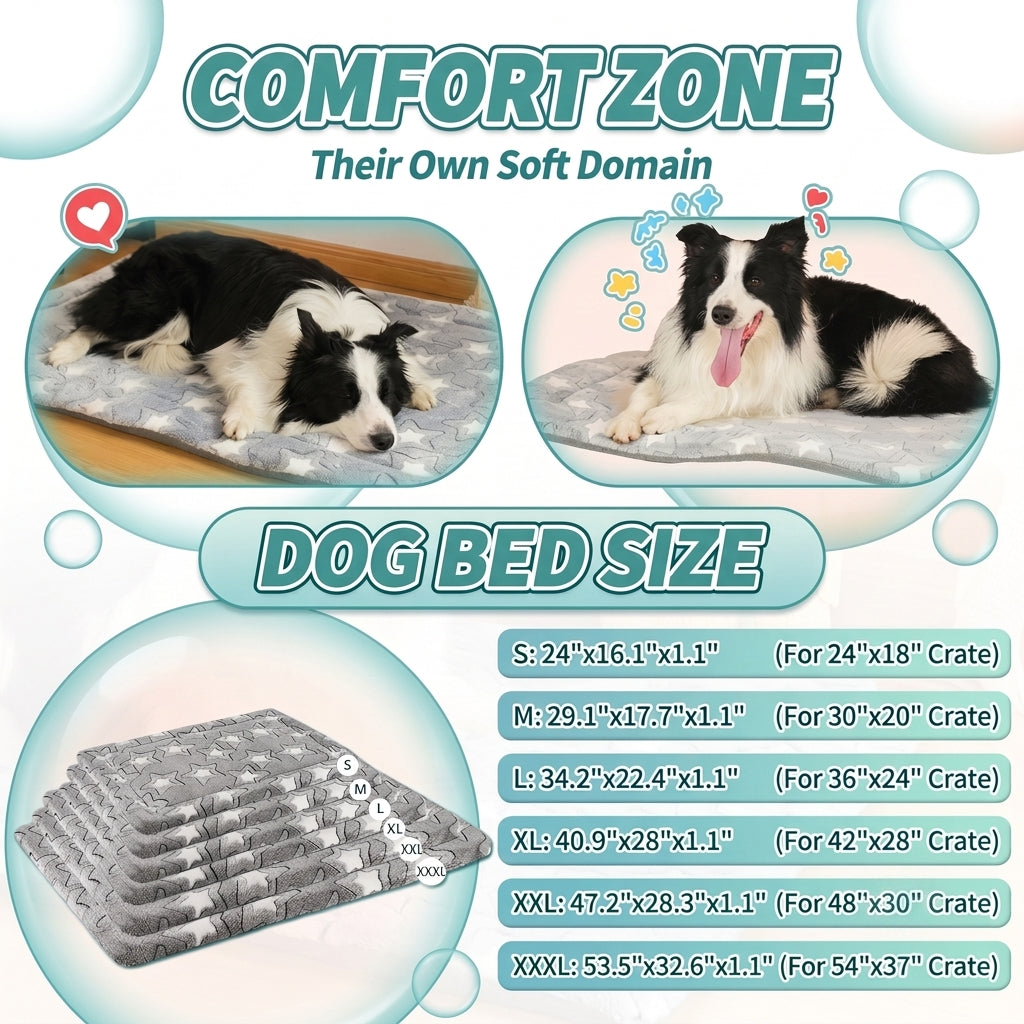 Grey indoor outdoor dog mat
