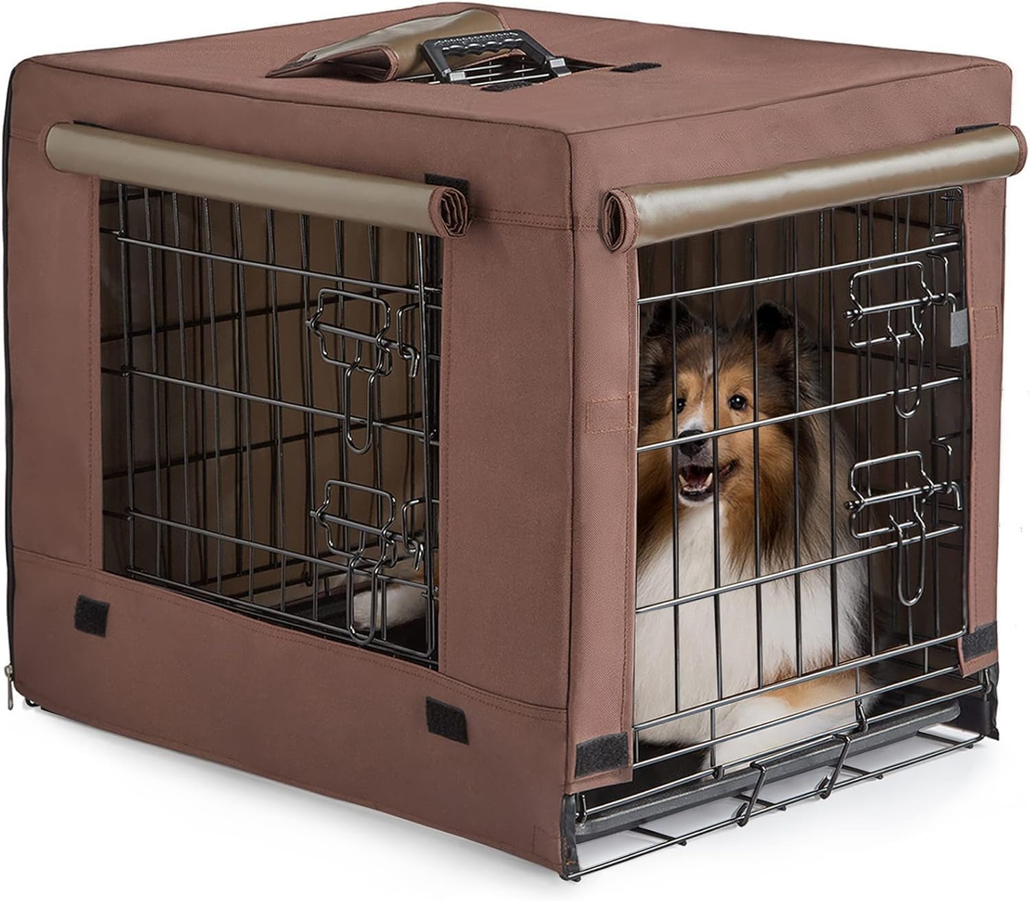Heavy Duty Folding Wire Dog Crate