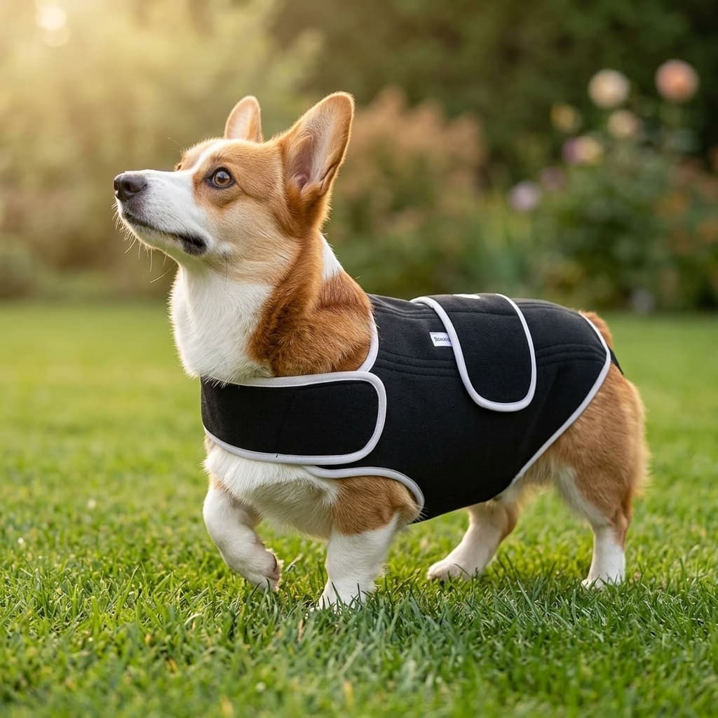  Large dog back support harness