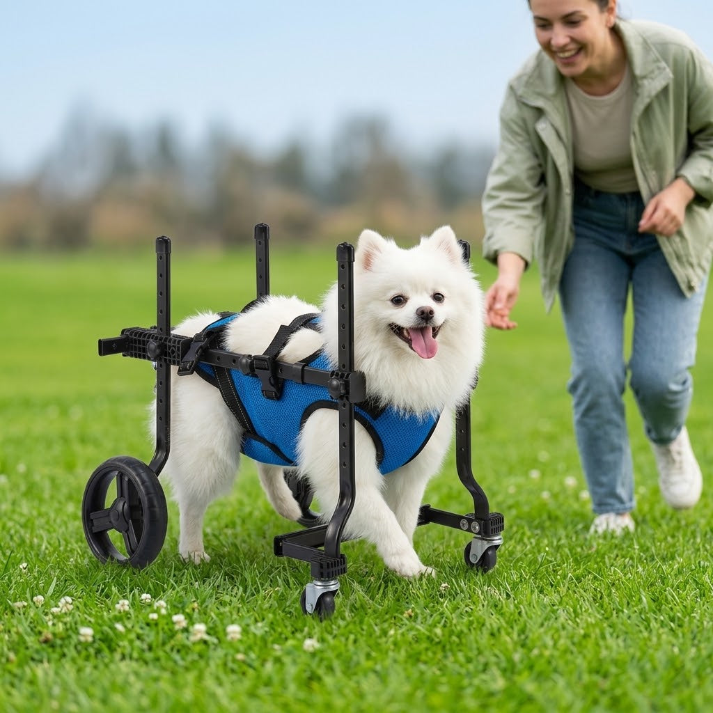 Lightweight pet mobility aid