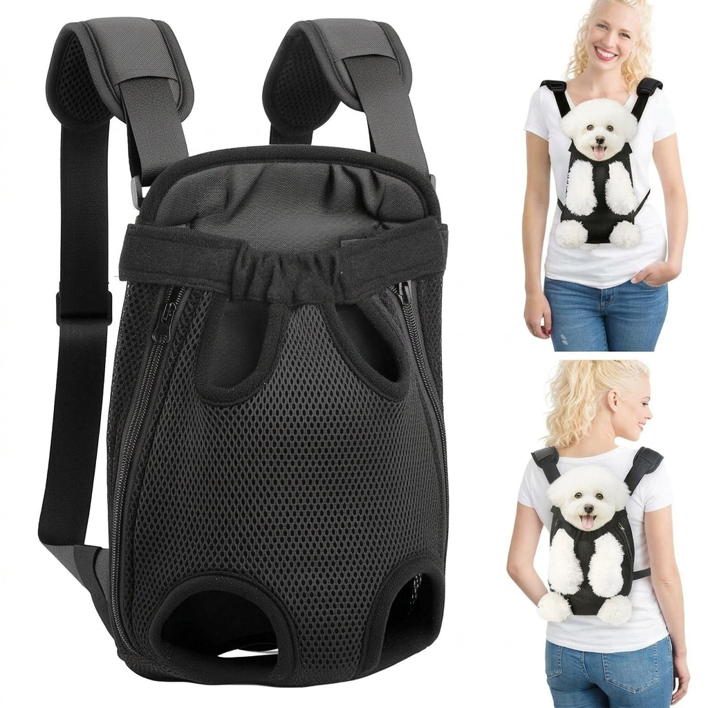 Padded Dog Front Carrier For Hiking