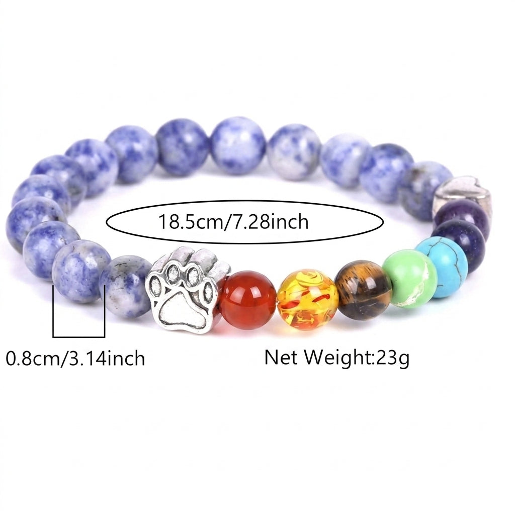 Pet memorial bracelet