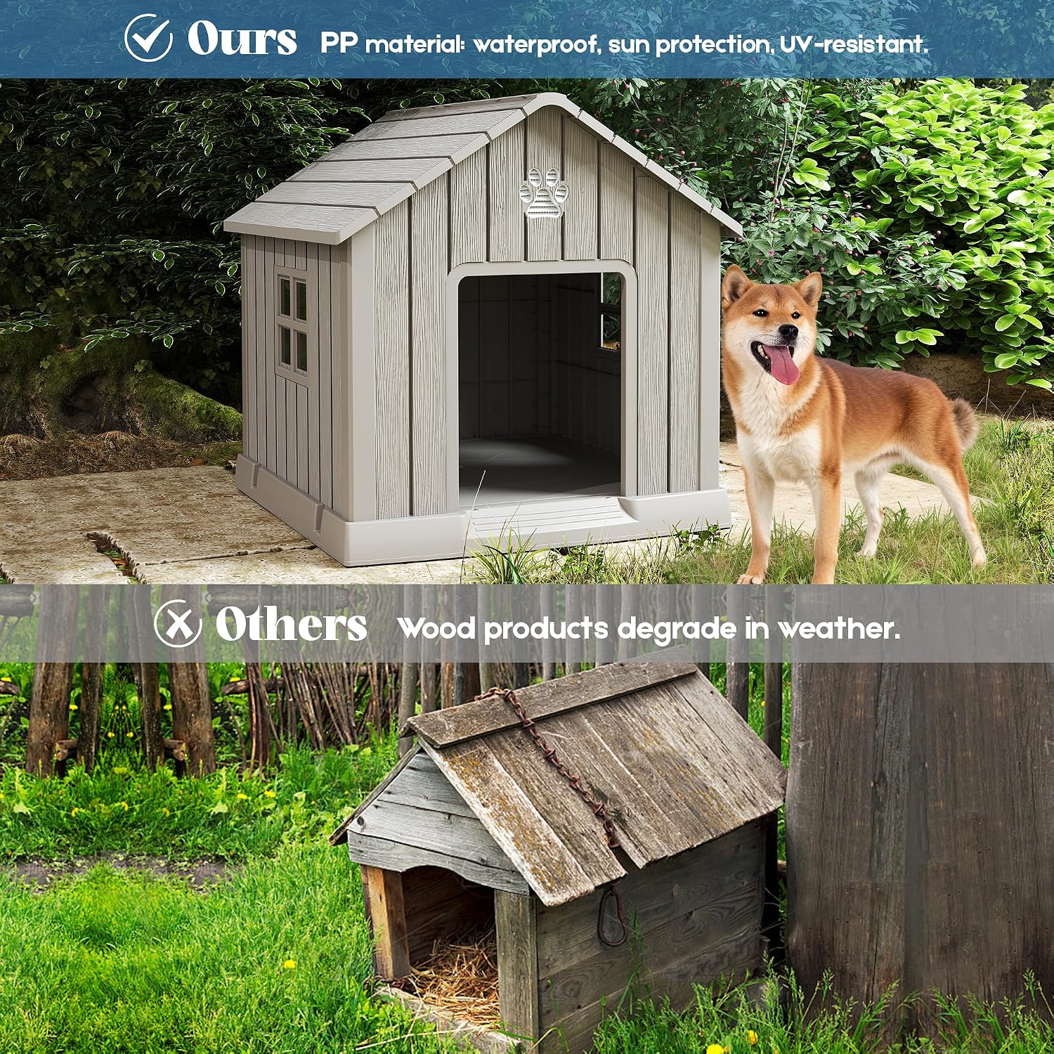 Plastic Dog Kennel