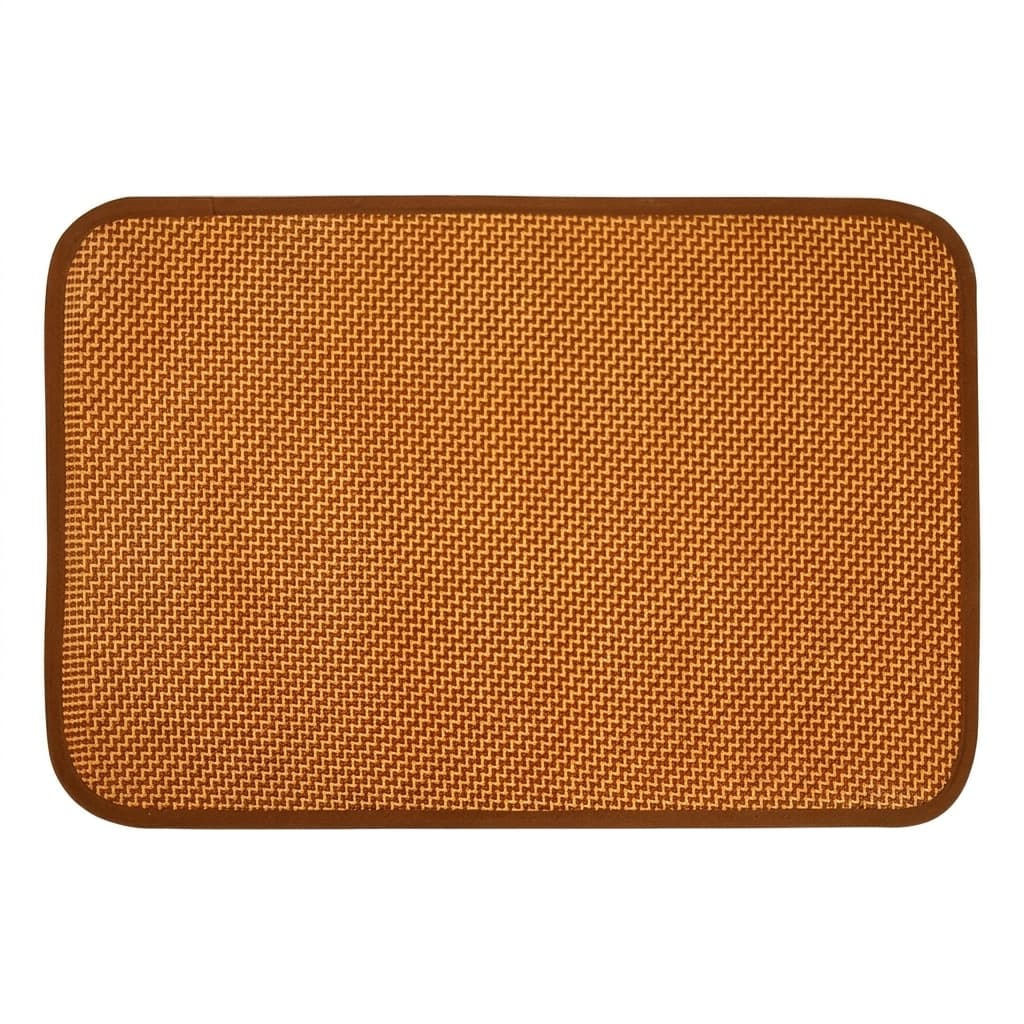 Rattan pet mat