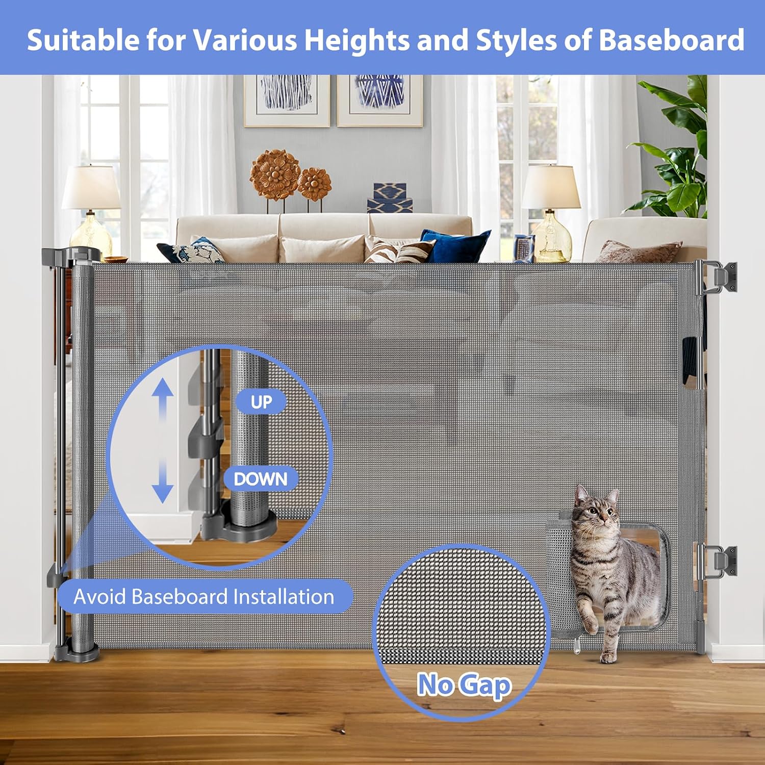 Retractable Dog Gate