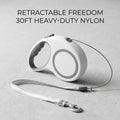 Retractable dog leash