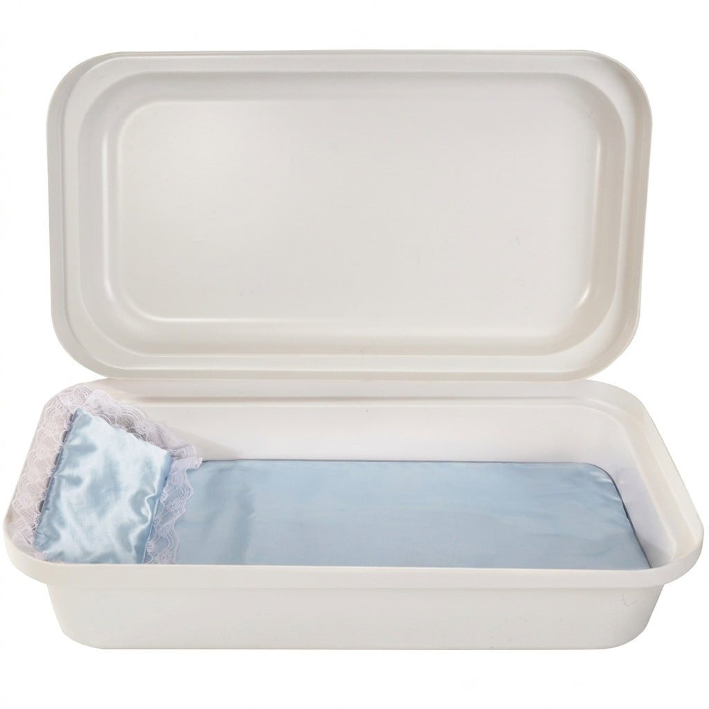 Sealed waterproof pet casket