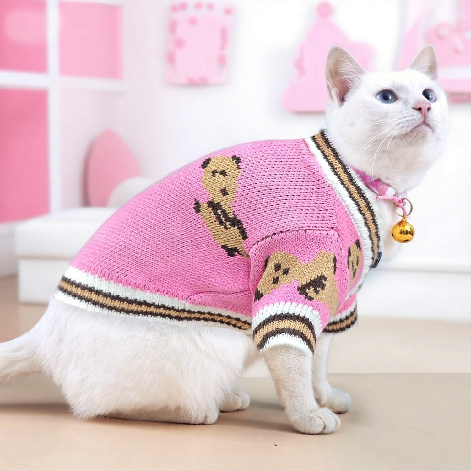 Soft Knit Dog Sweater For Small Dogs