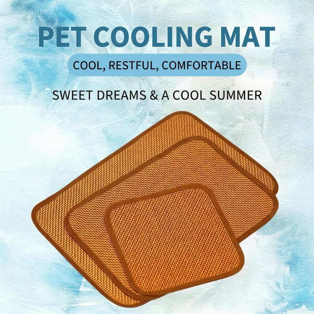 Summer cooling mat for pets
