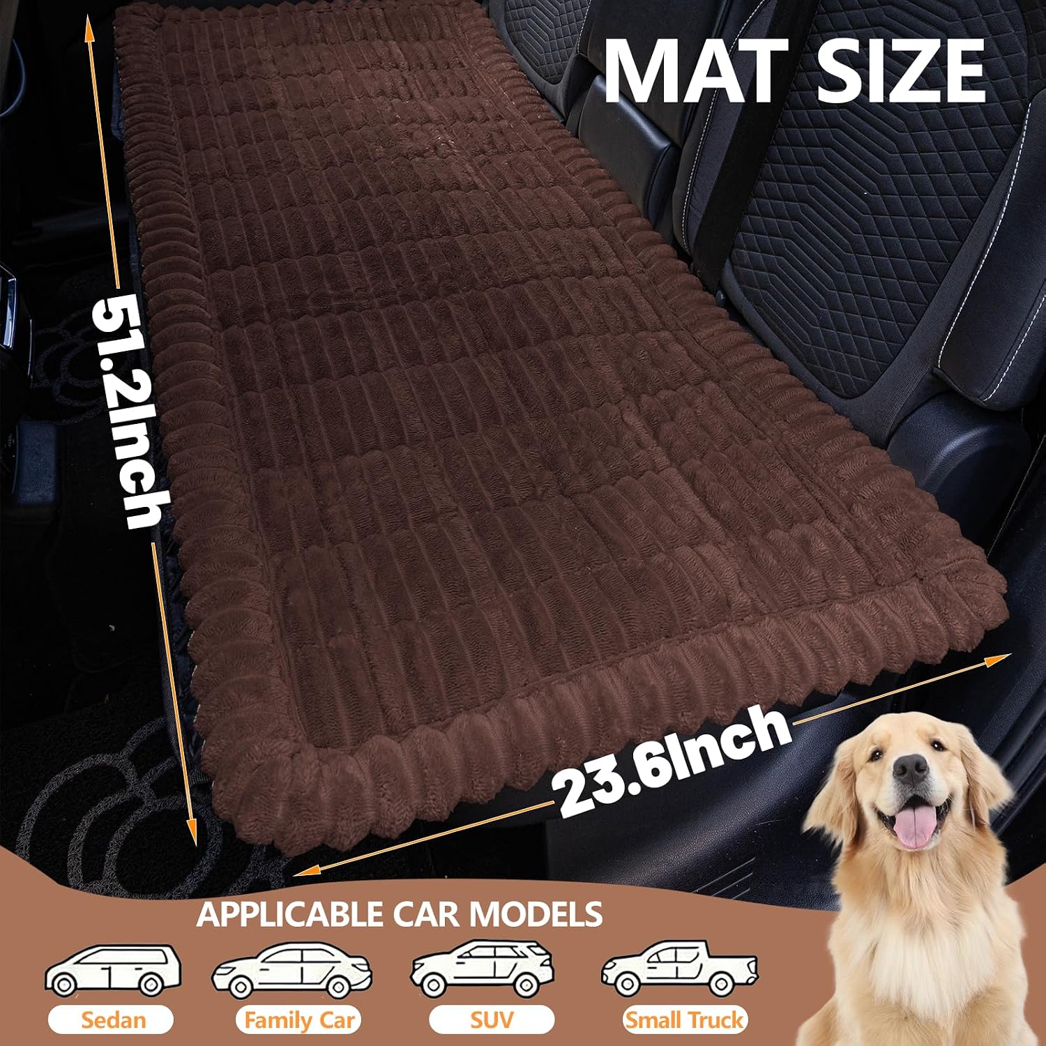 Tear Resistant Dog Cover For Car Seat
