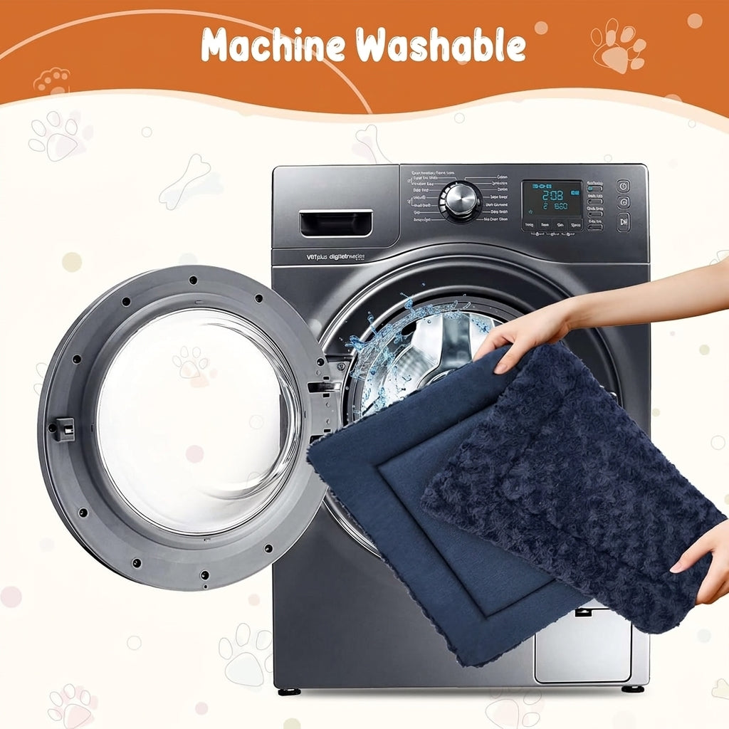 Washable dog mat