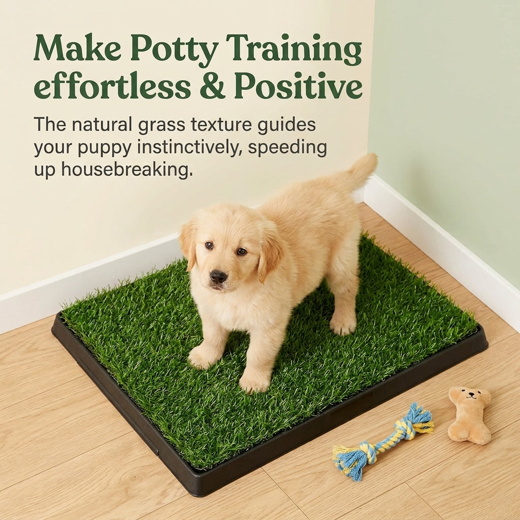 Washable dog potty pad for balcony