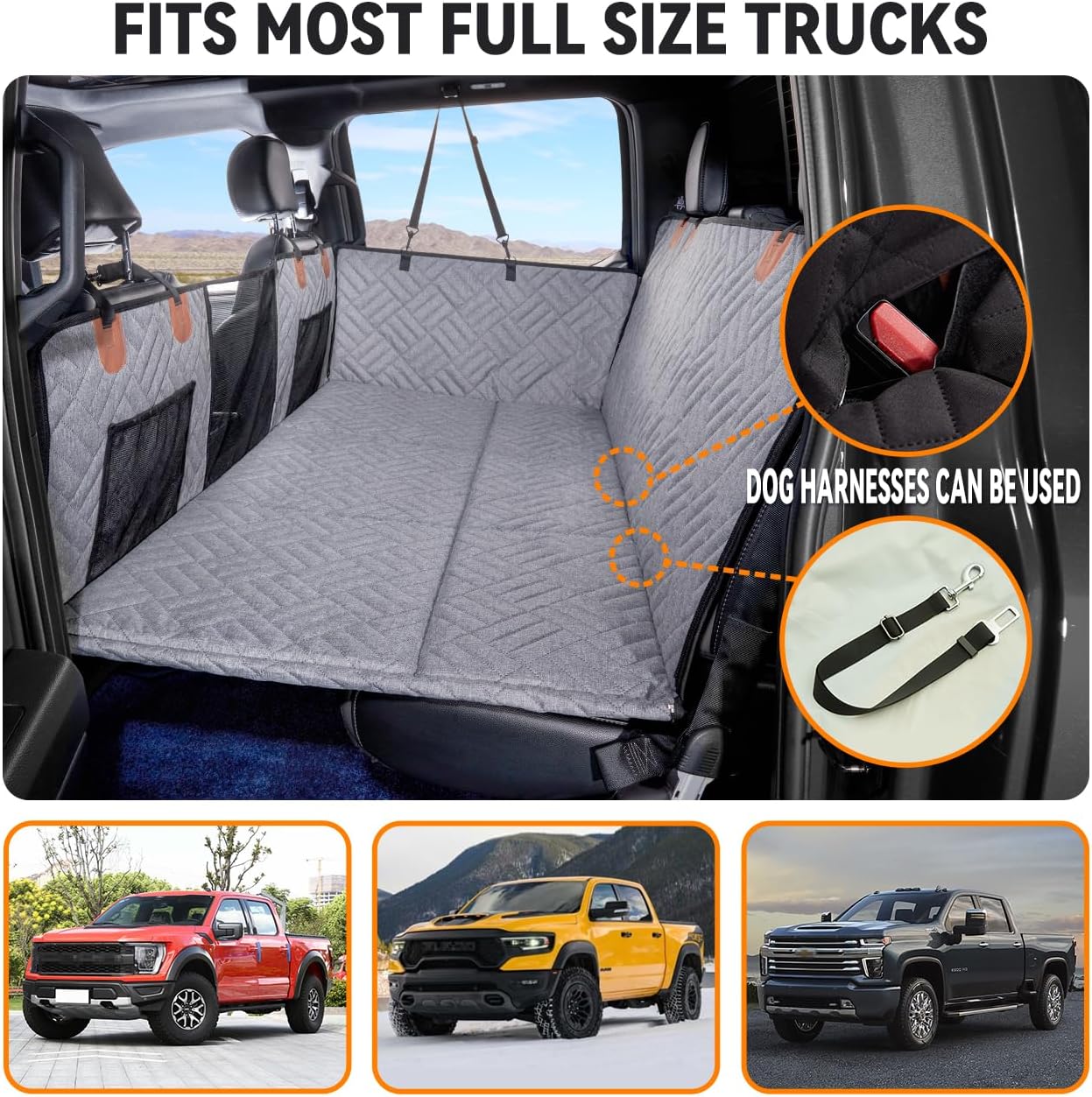 Waterproof dog seat extender