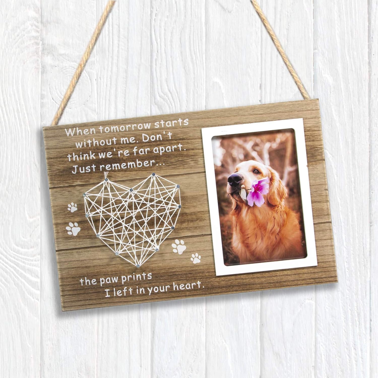 Wooden pet frame