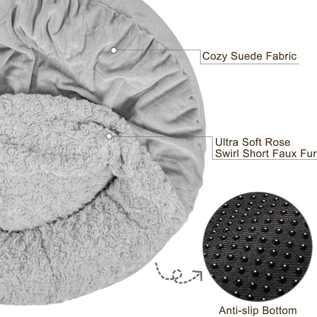 calming pet bed