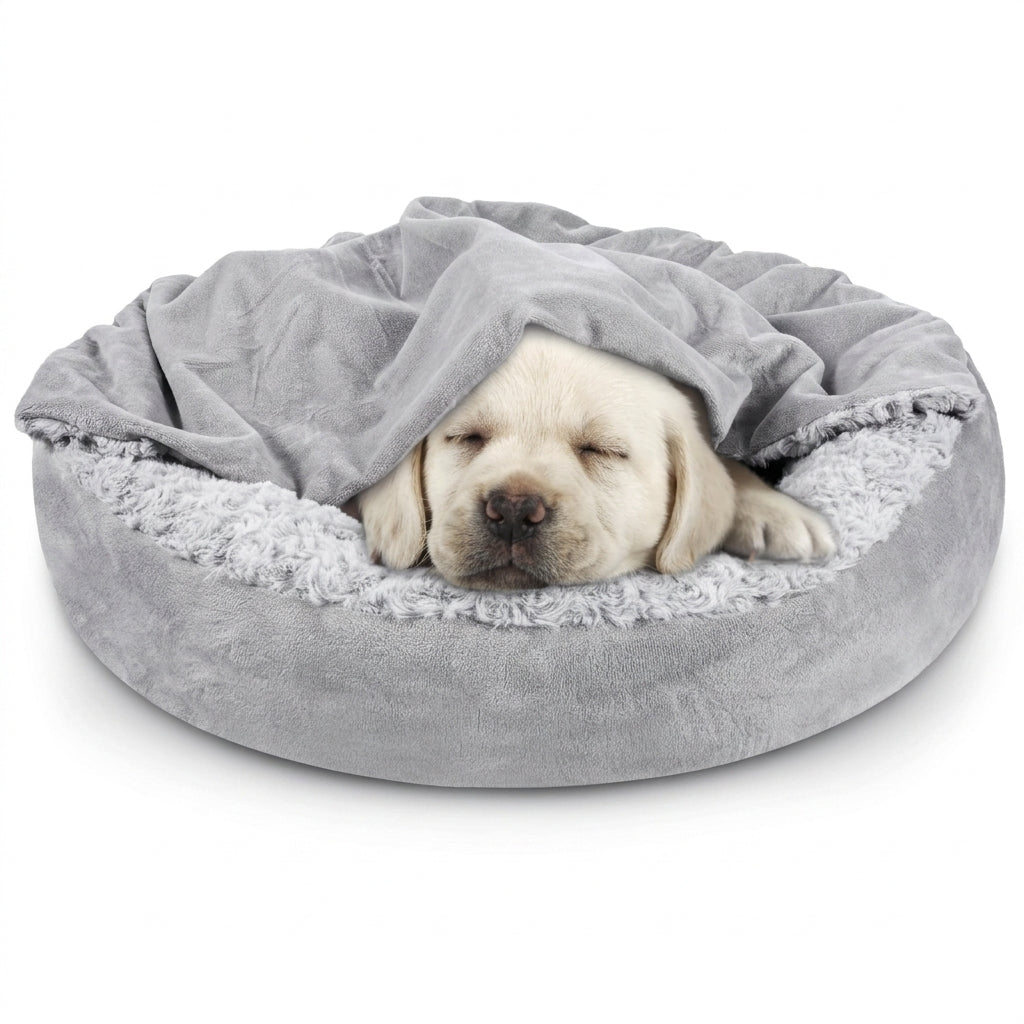 donut cat bed