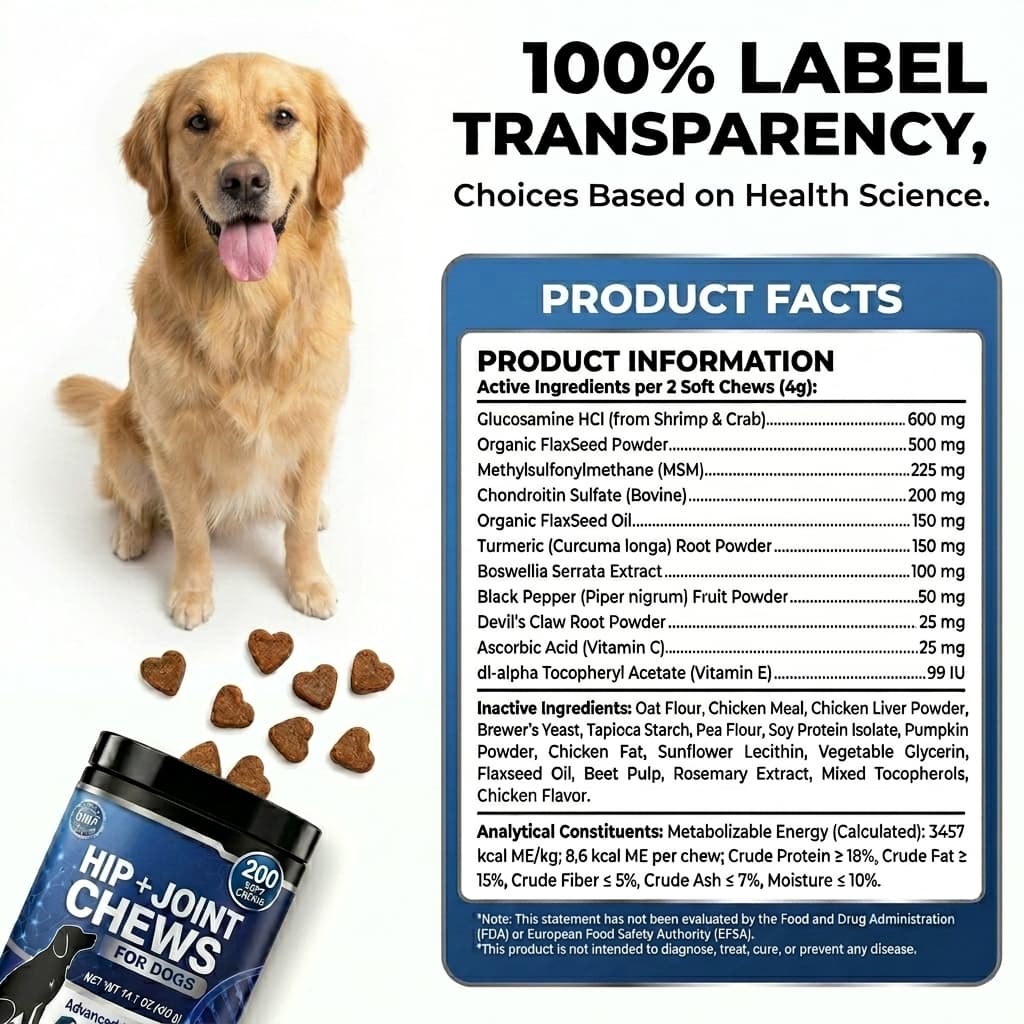 grain free dog joint supplements