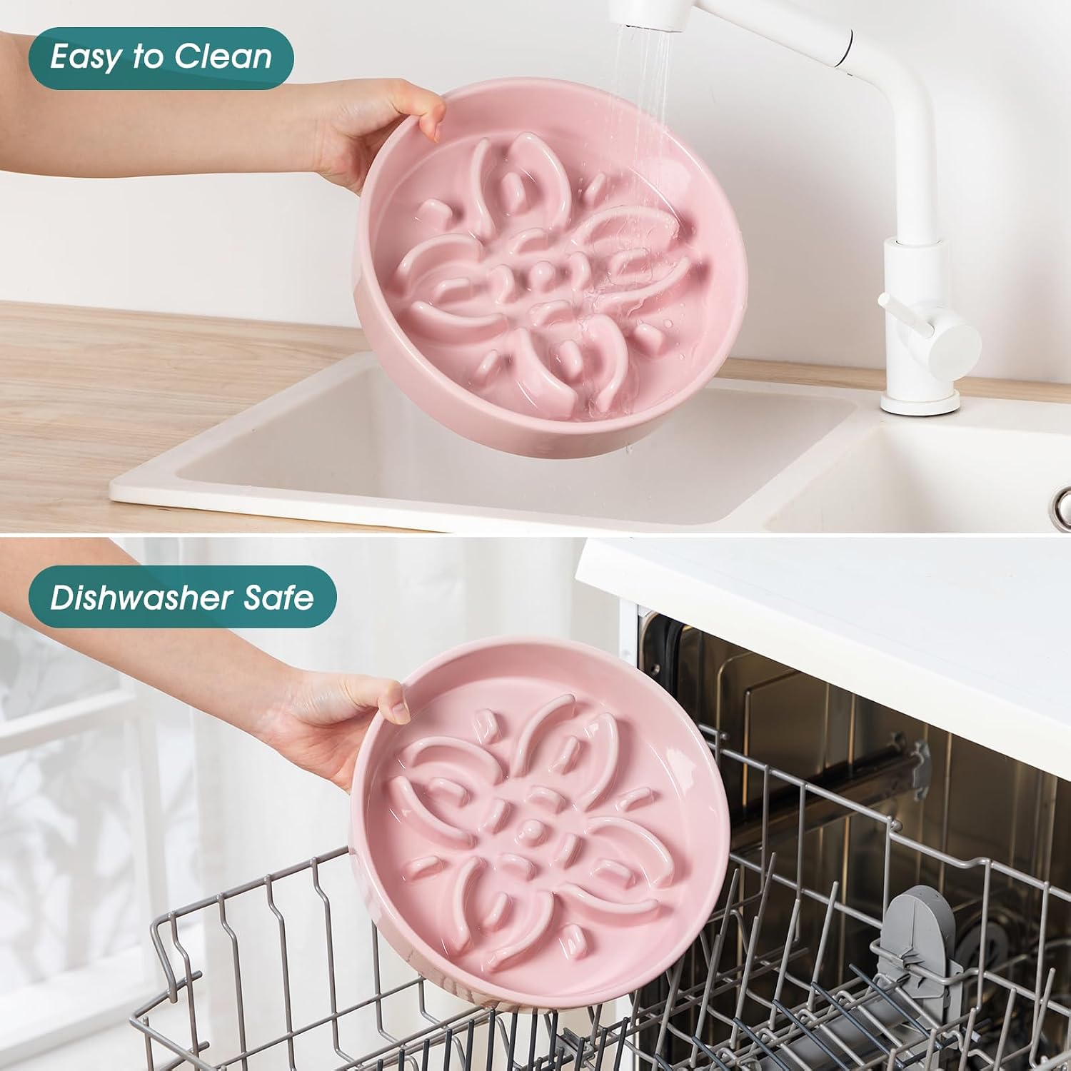 lead free ceramic pet bowl