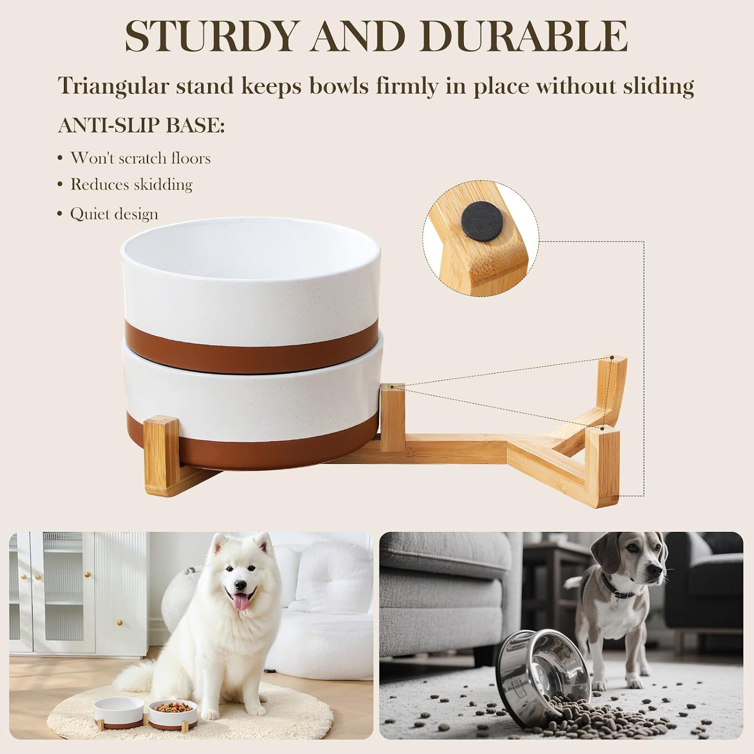 lead free dog bowl