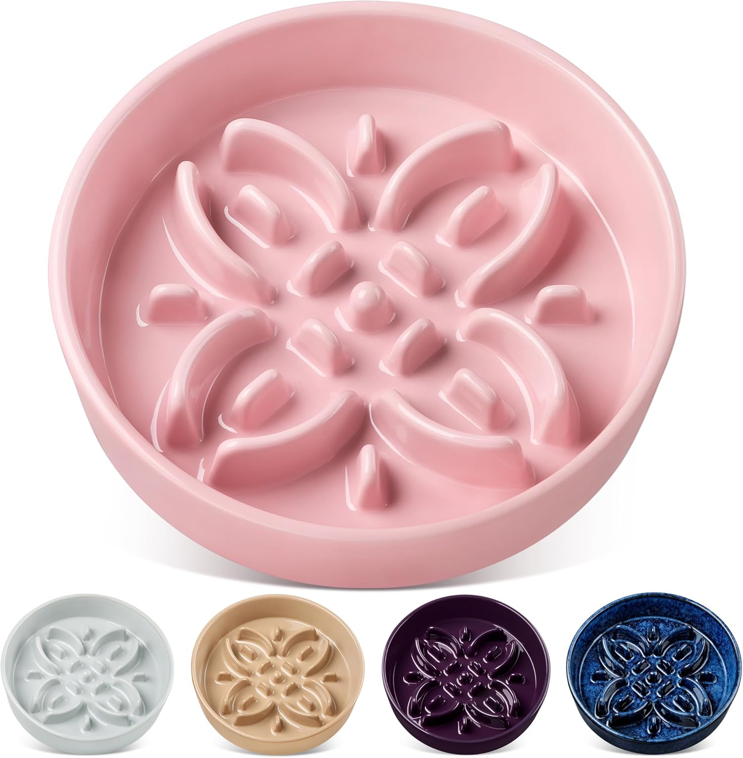 microwave safe slow feeder bowl