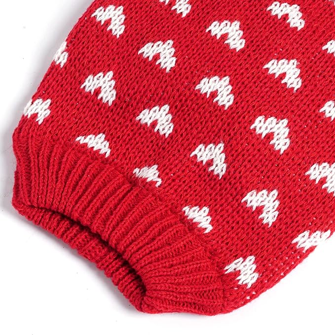 valentines day dog sweater